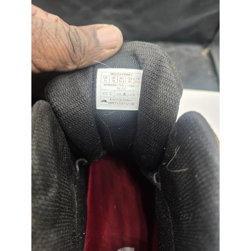 men north‎ face hiking boots 11
